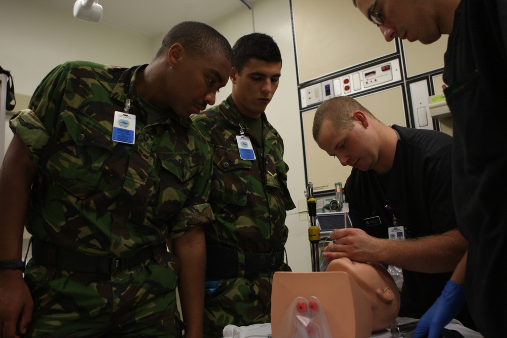 Bermuda Regiment soldiers conduct training aboard MCB Camp Lejeune