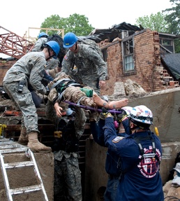 Indiana 53rd CST assists civilian first responders during NLE 11
