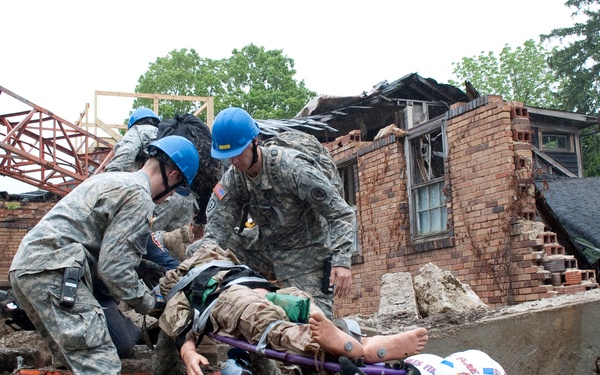 Indiana 53rd CST assists civilian first responders during NLE 11