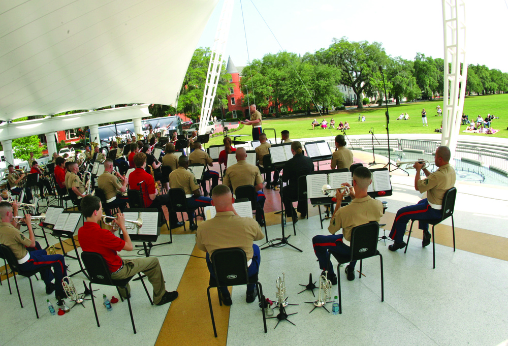 Depot band reaches out to student musicians