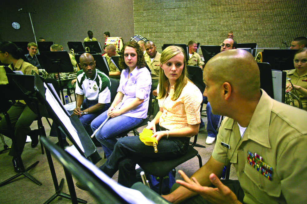 Depot band reaches out to stundet musicians