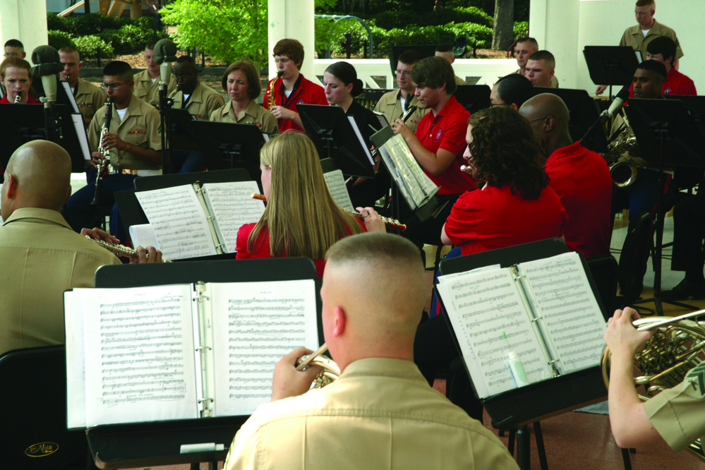 Depot band reaches out to student musicians