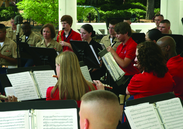 Depot band reaches out to student musicians