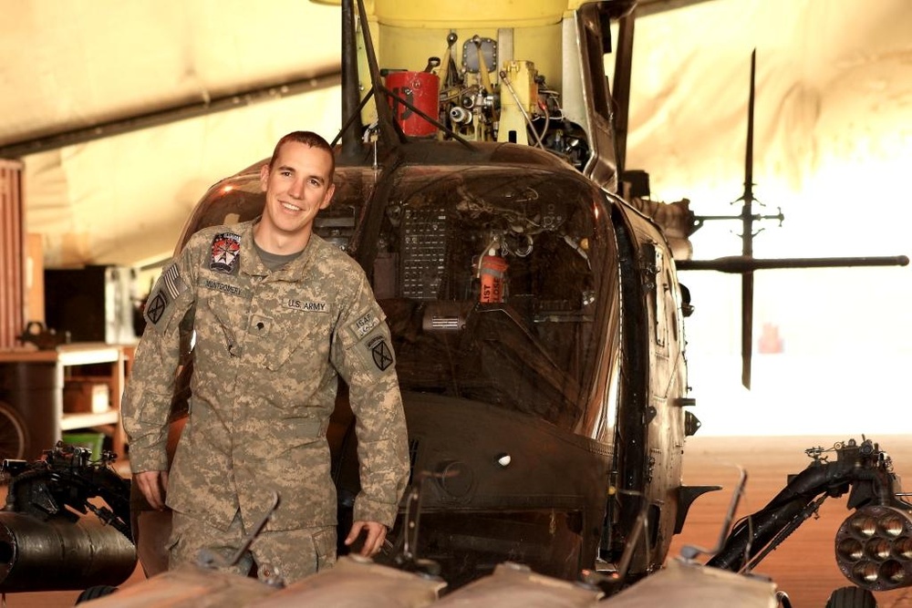 Helicopter maintainer continues family aviation tradition