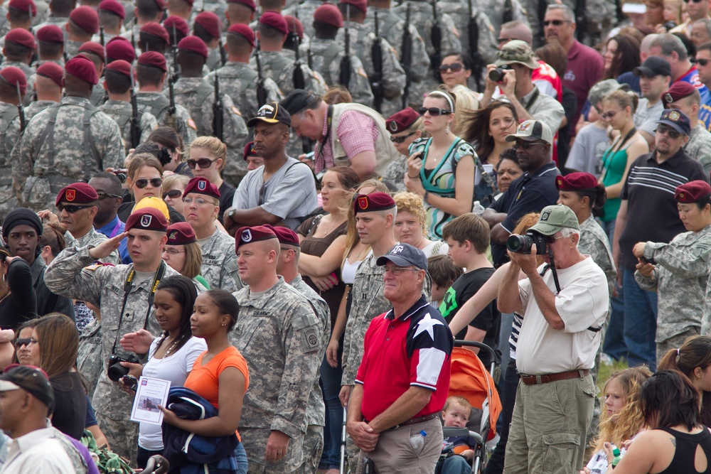 82nd Airborne Division Holds All American Week Division Review