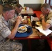 Marines and Sailors have breakfast with faith