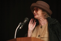 Holocaust survivor speaks about memories