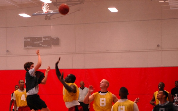 Basketball competition druing All-American Week