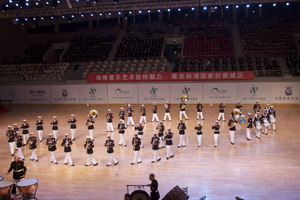 MARFORPAC Band performs in the Far East