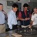 Foreign dignitaries tour USS Frank Cable