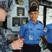 Malaysian naval officers tour USS Avenger