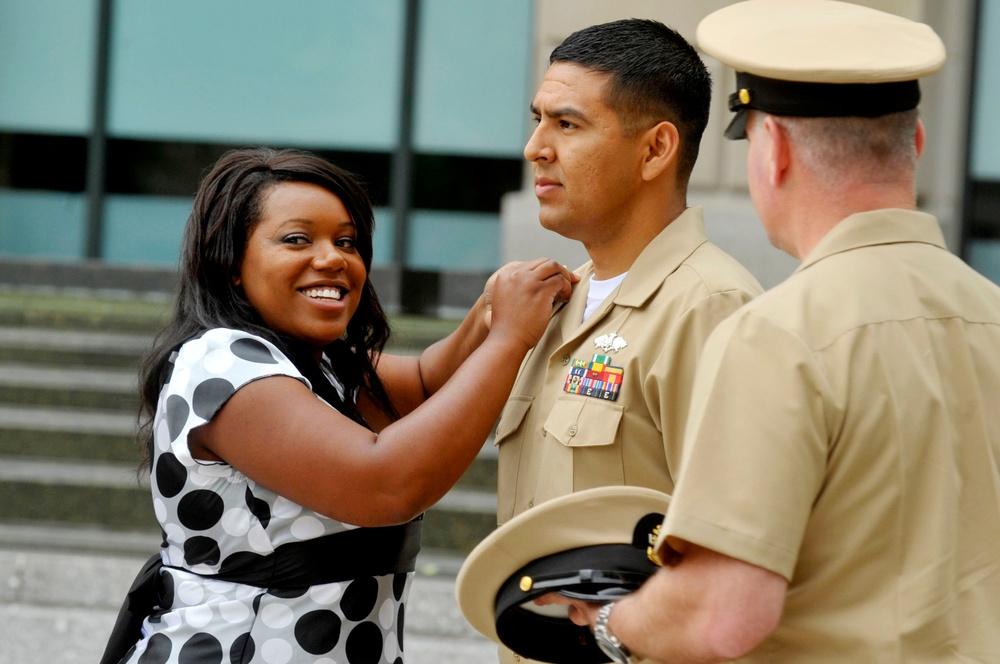 Sailors of the Year ceremony at the Navy Memorial