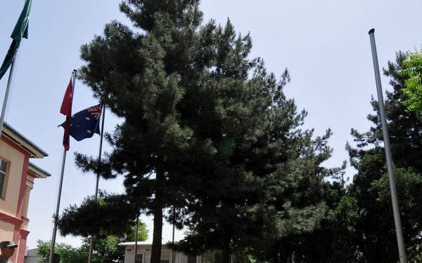 AFROTC NW commander takes reigns of HQ ISAF Base Support Group