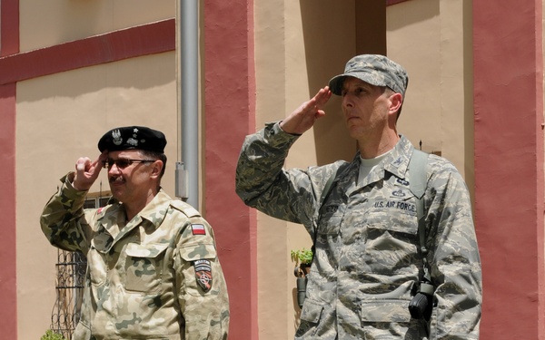 AFROTC NW commander takes reigns of HQ ISAF Base Support Group