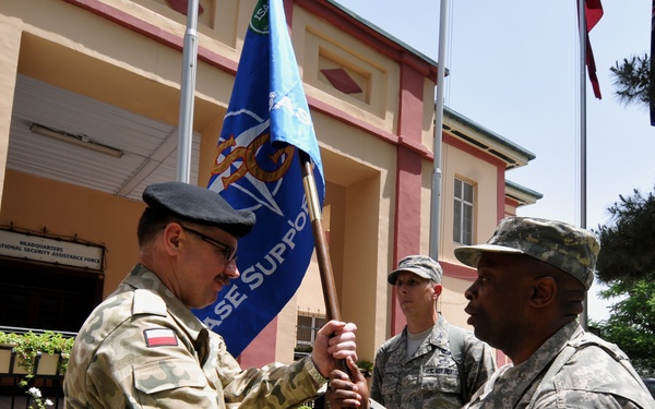 AFROTC NW commander takes reigns of HQ ISAF Base Support Group