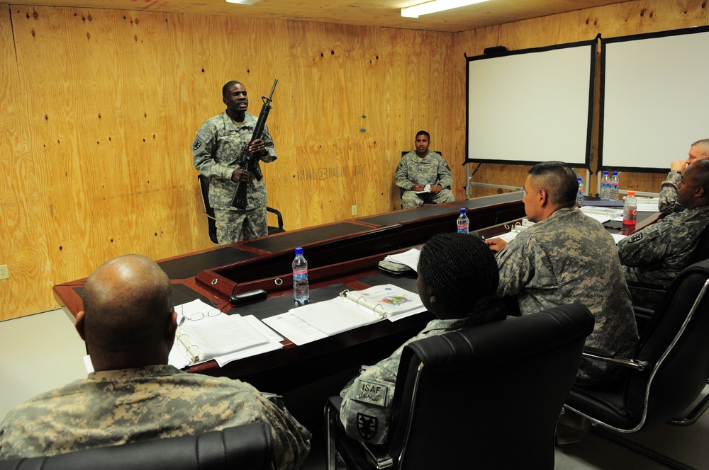 Audie Murphy Board Conducted at Resolute Headquarters