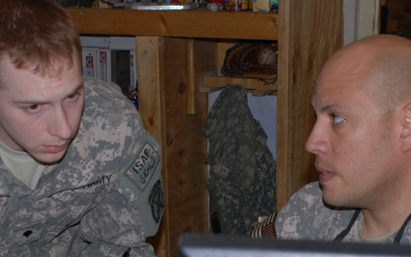 TF Shooter’s TOC monitors battle space on the ground, in the air