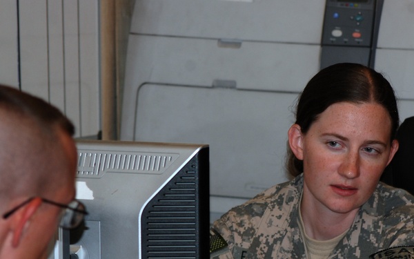 TF Shooter’s TOC monitors battle space on the ground, in the air