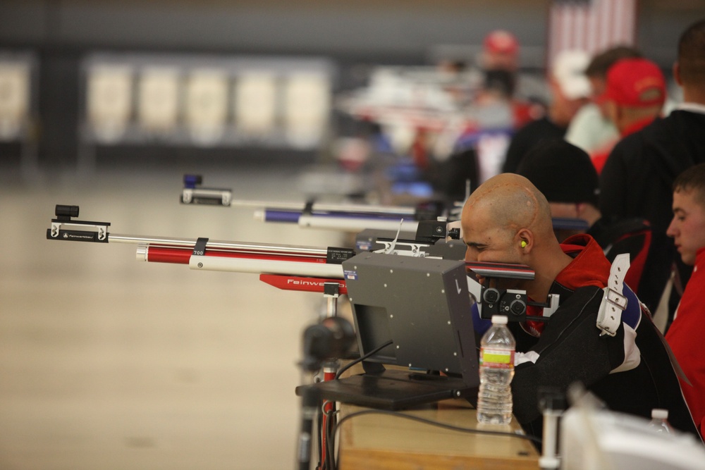 Marines sweep shooting competition
