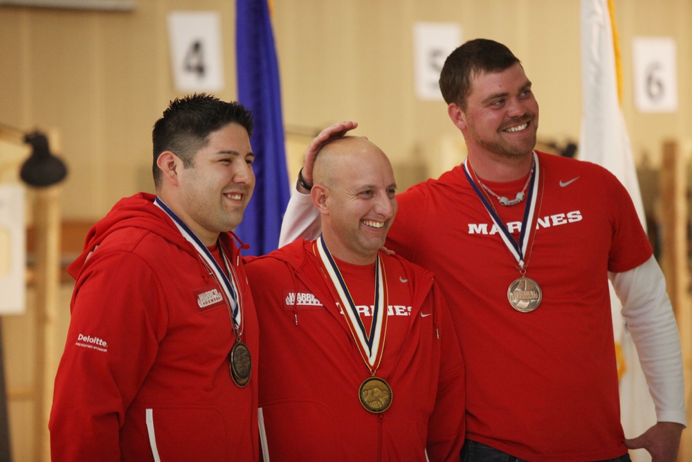 Marines sweep shooting competition