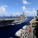 USS Bataan repelenishment at sea