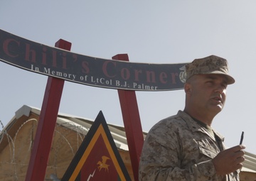 Marines dedicate Afghanistan compound to fallen lieutenant colonel