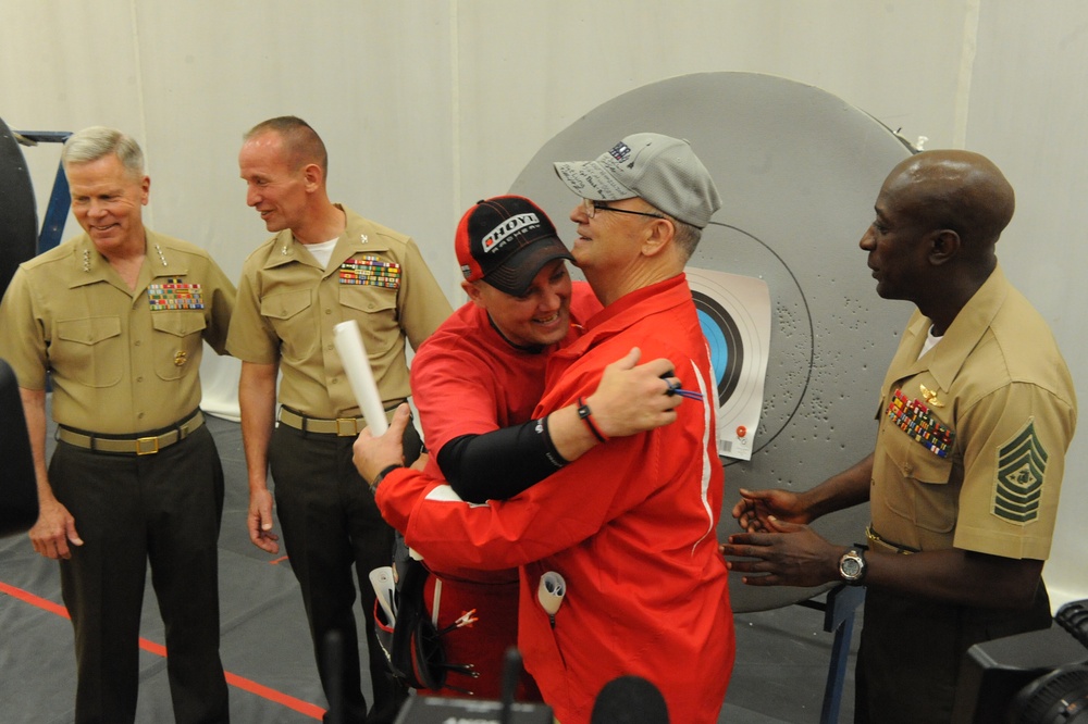 Marines sweep archery competition