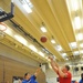 Marines compete in wheelchair basketball