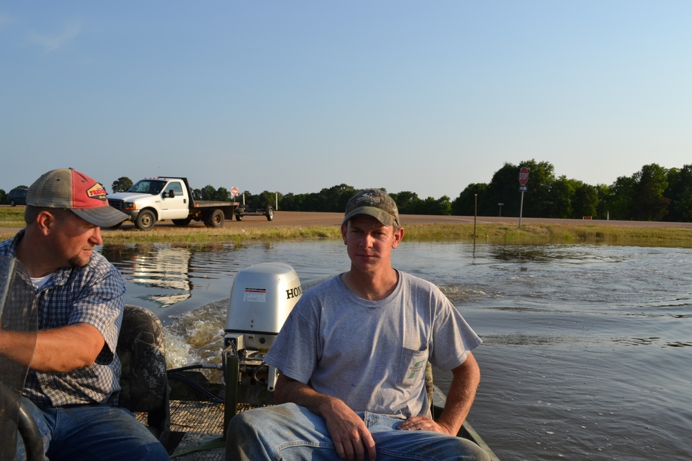 Resident trades truck for boat to get to work