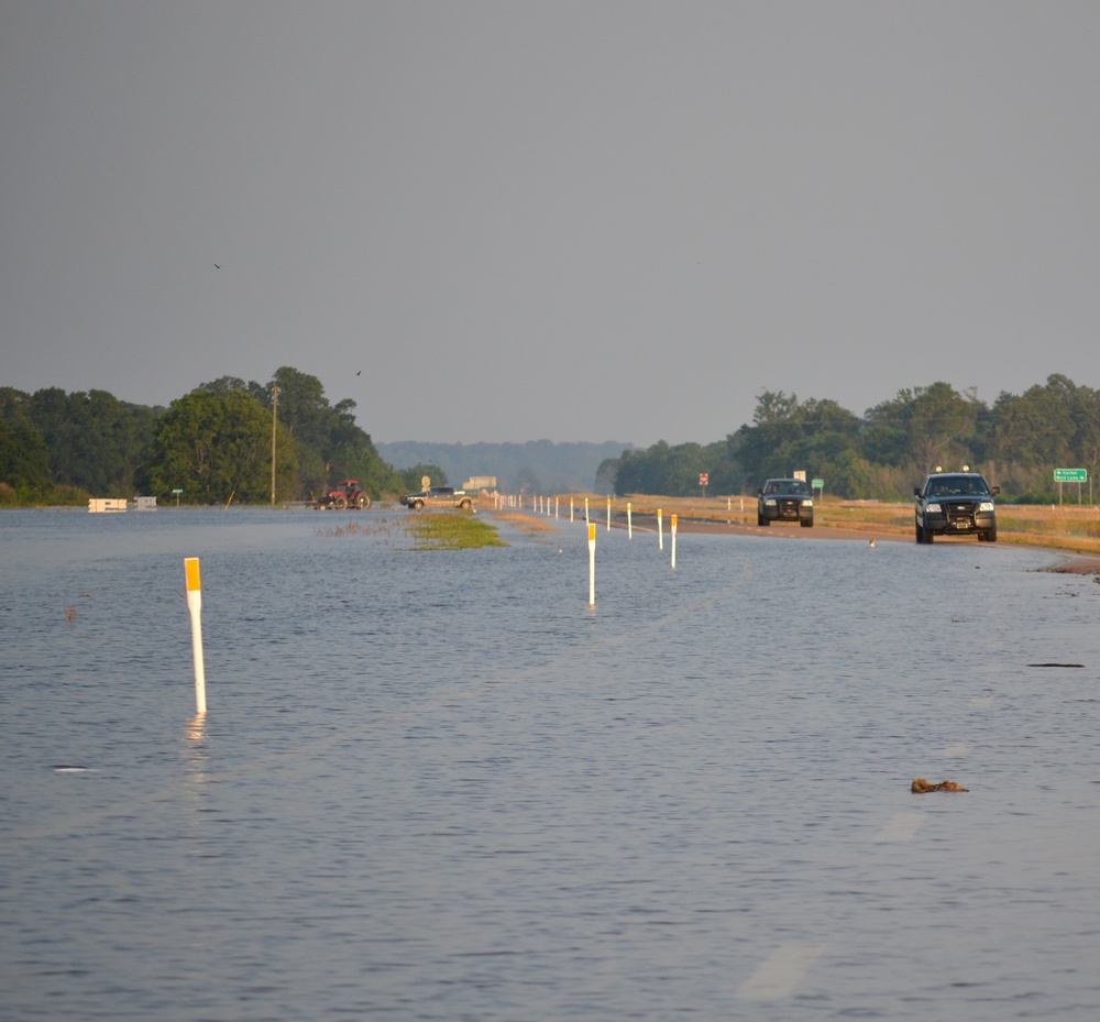 Flood halts local law enforcement agency