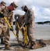 Marine 'Devil Dogs' train with RED HORSE airmen