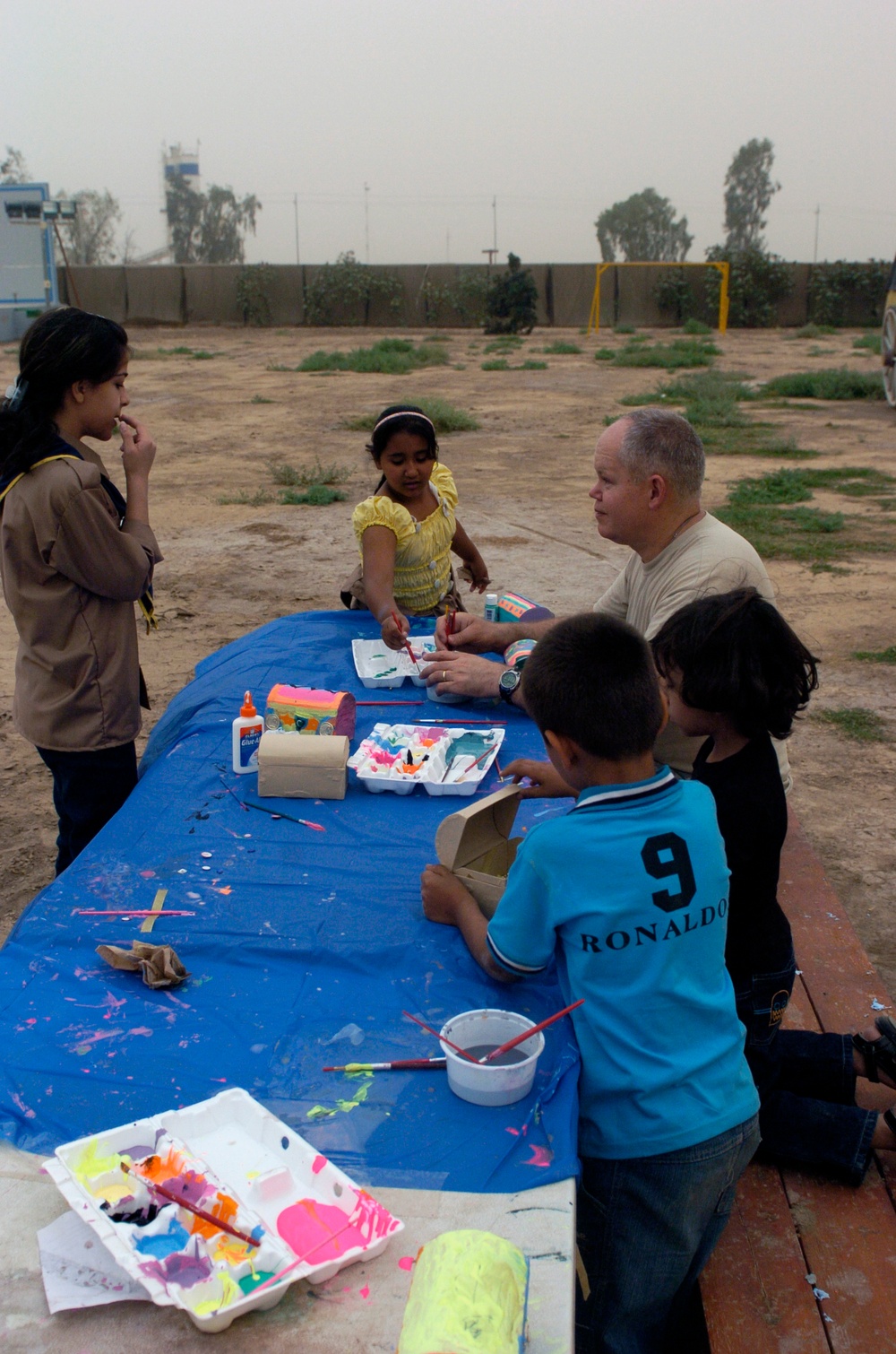 Service members, Iraqi scouts conduct final camporee