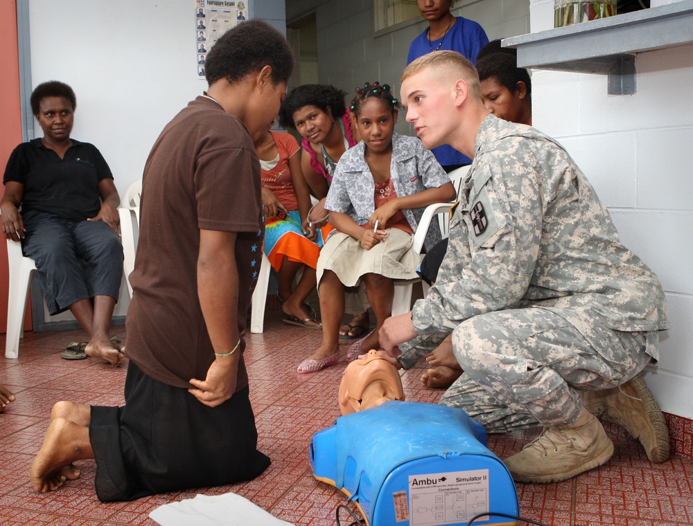 Humanitarian Mission visits Crisis Centre for Children in Lae, Papua New Guinea