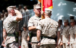 Bierman bids farewell to 3rd Marine Regiment