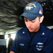 USS Ronald Reagan action