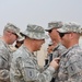 ‘Griffin’ Battalion Commander and soldiers receive combat badges