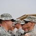 ‘Griffin’ Battalion Commander and soldiers receive combat badges