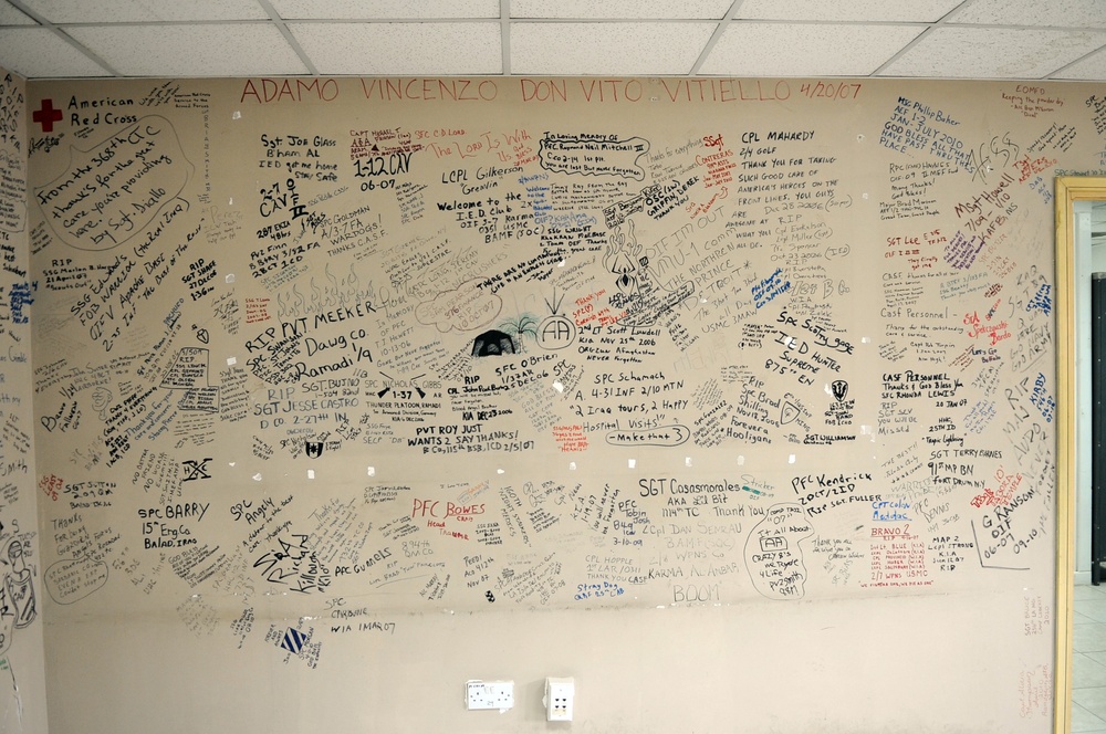 War Memorial: The writing is on the wall