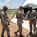 Chaplain visits Marines in the field during African Lion 2011