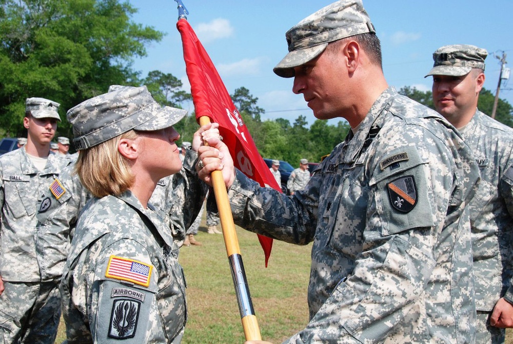 Engineer battalion welcomes first female commander