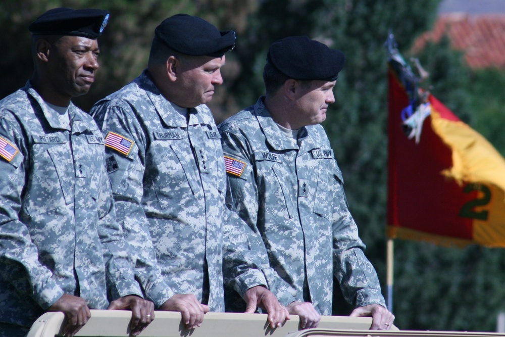 1st Armored Division Change of Command/Uncasing