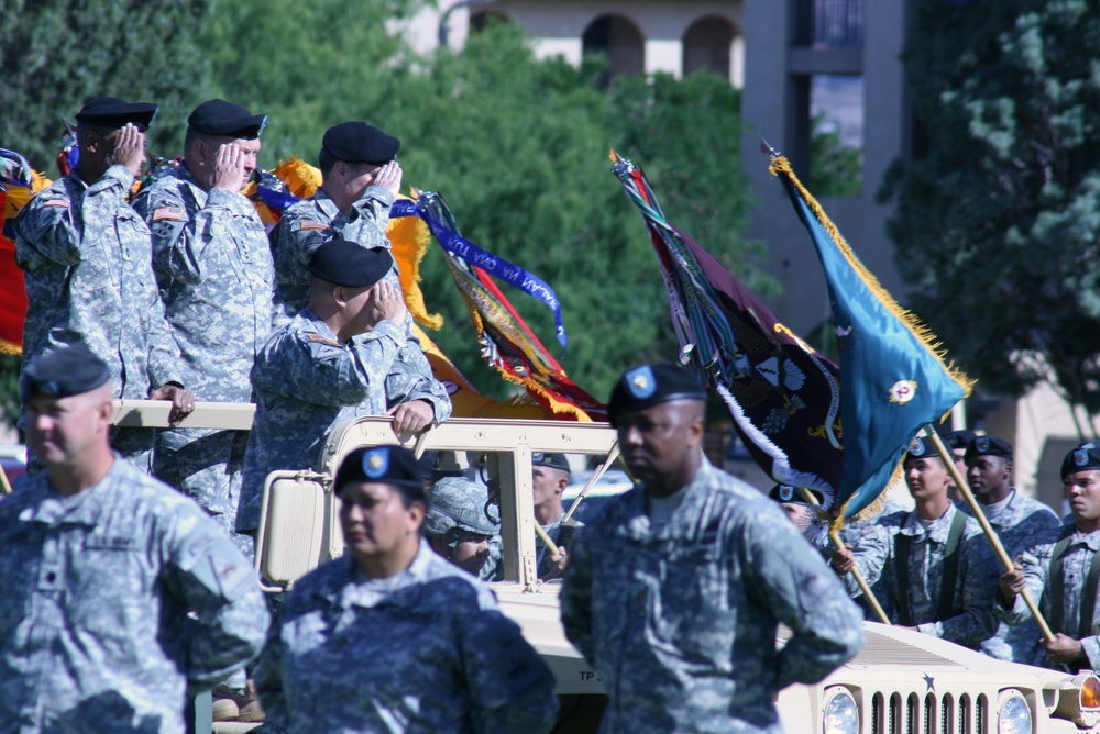 1st Armored Division Change of Command/Uncasing