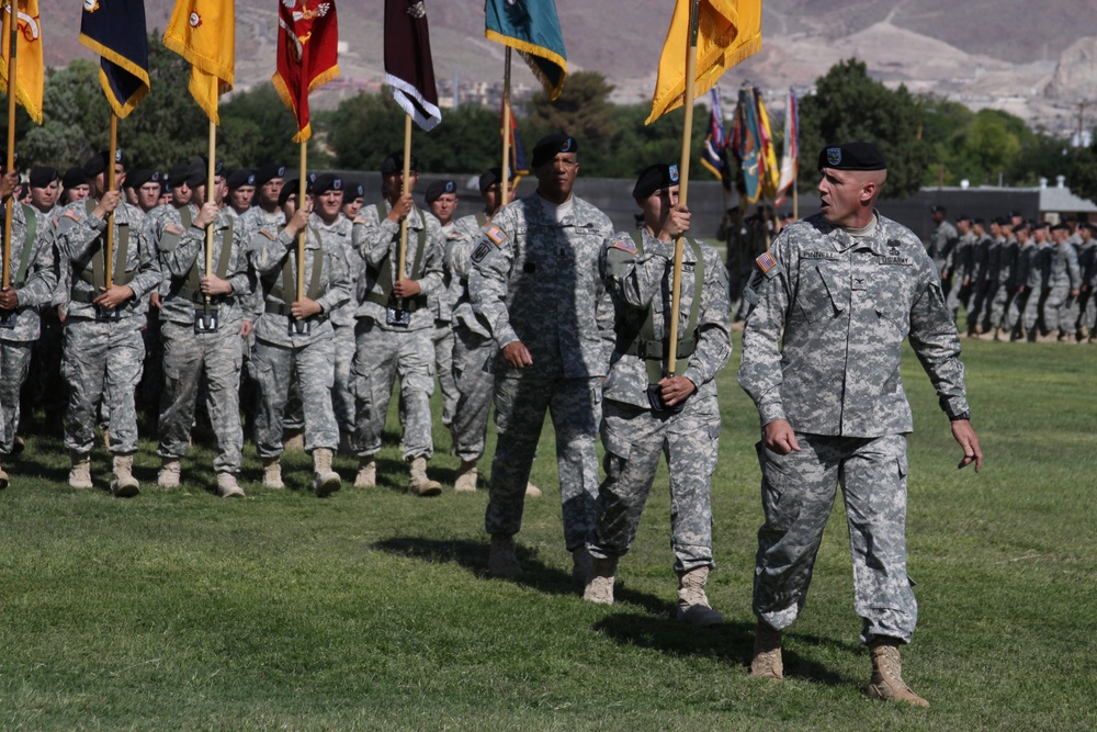 1st Armored Division Change of Command/Uncasing