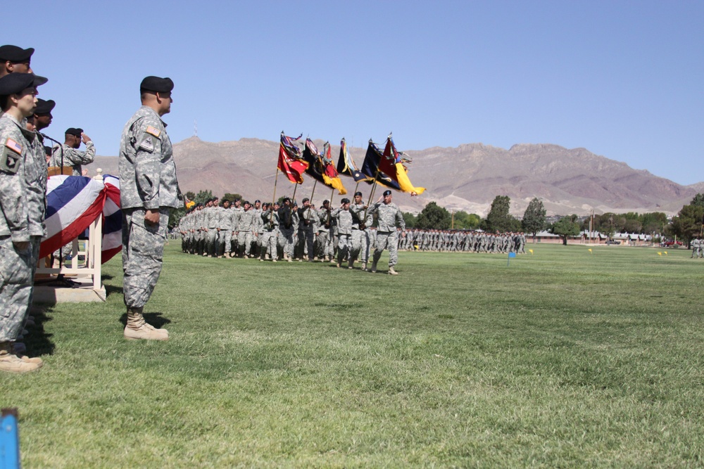 1st Armored Division Change of Command/Uncasing