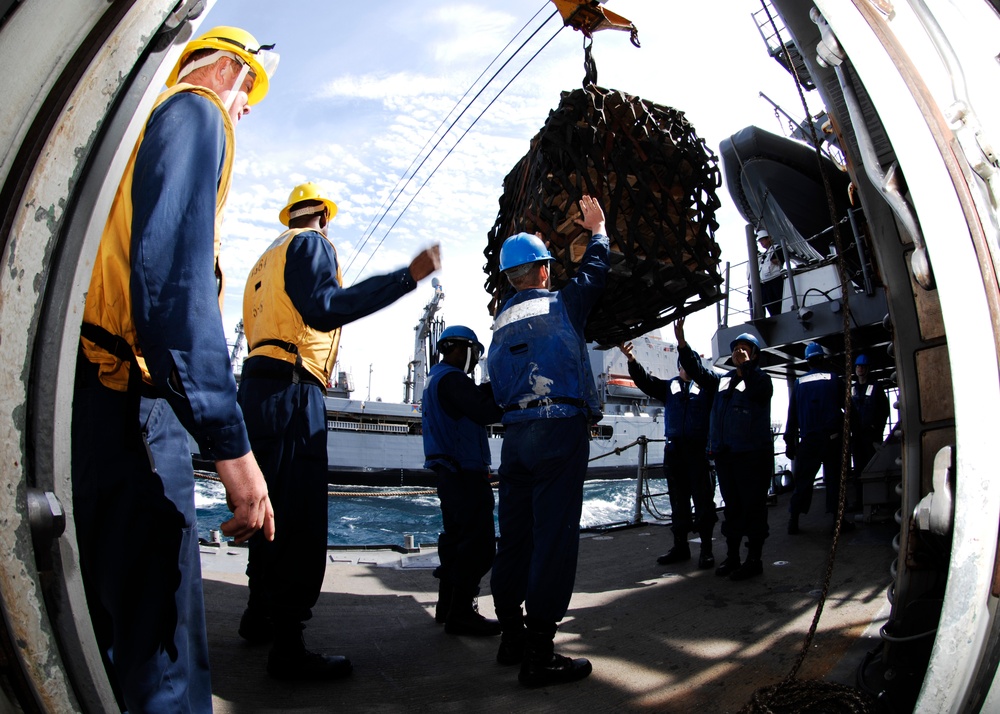 USS Gettysburg action