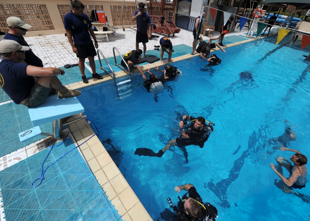 Diving training