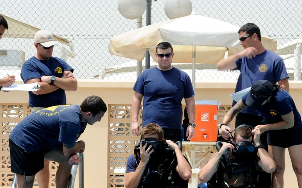 Diving training