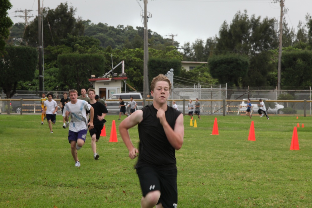 Camp Lester, Lester Middle School, Okinawa, Japan, advanced physical education, 4th Marine Regiment, 3rd Marine Division, III Marine Expeditionary Force, combat fitness test, CFT, Marines.