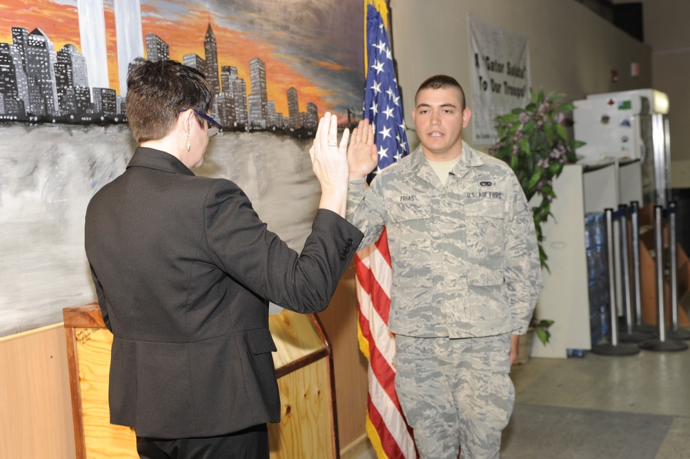 Airman earns citizenship