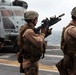 Recon Marines Fire Weapons Aboard USS Bataan